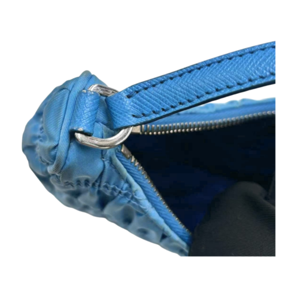 Prada Ruched Nylon Hobo Bag