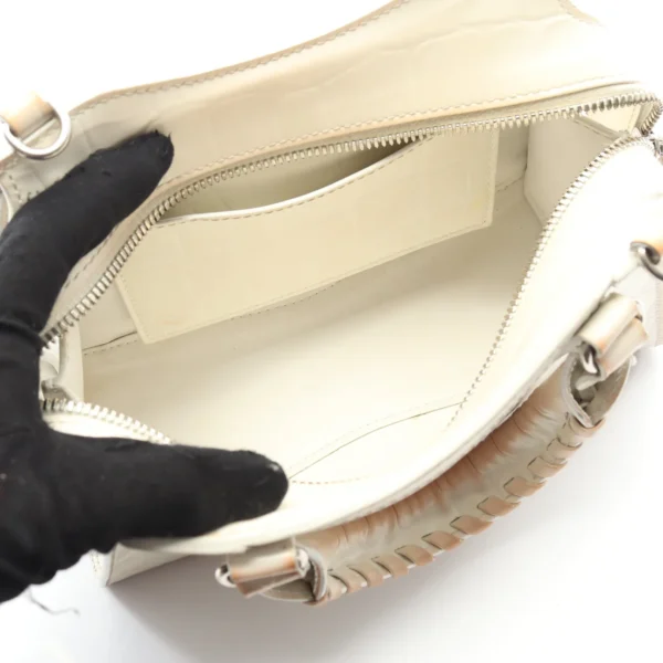 Balenciaga White Neo Classic City Mini Handbag