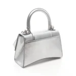 Balenciaga Silver Hourglass XS Handbag