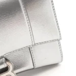 Balenciaga Silver Hourglass XS Handbag