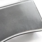 Balenciaga Silver Hourglass XS Handbag