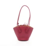 Bottega Veneta Arco Bordeaux Small Basket Bag