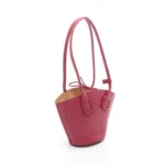 Bottega Veneta Arco Bordeaux Small Basket Bag