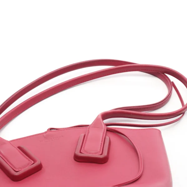 Bottega Veneta Arco Bordeaux Small Basket Bag