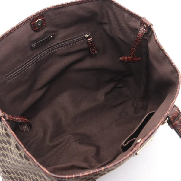 Celine Macadam embossed canvas Tote