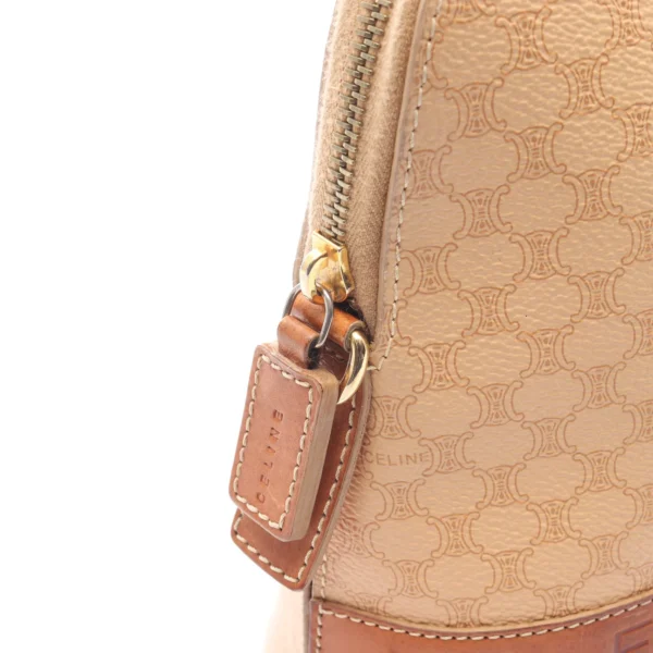 Celine Beige Macadam Handbag