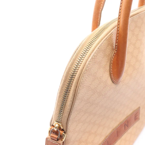 Celine Beige Macadam Handbag