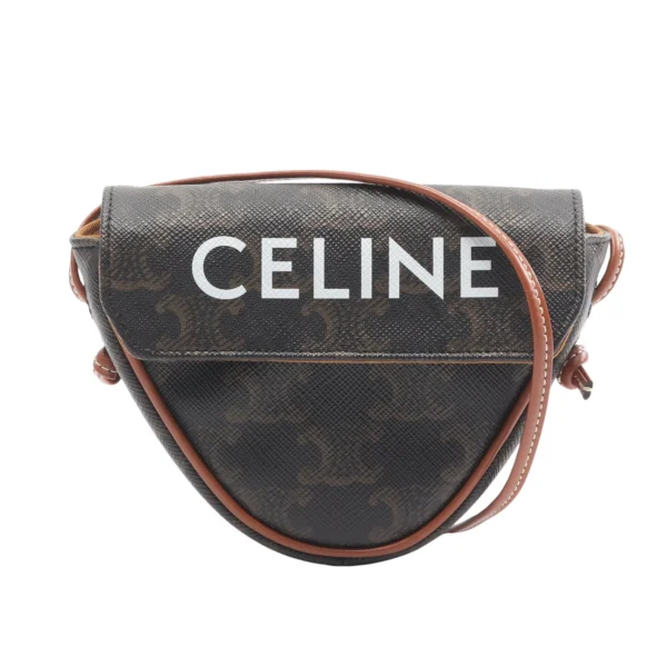 Celine Coin Purse in Triomphe Canvas