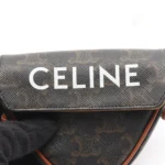 Celine Coin Purse in Triomphe Canvas