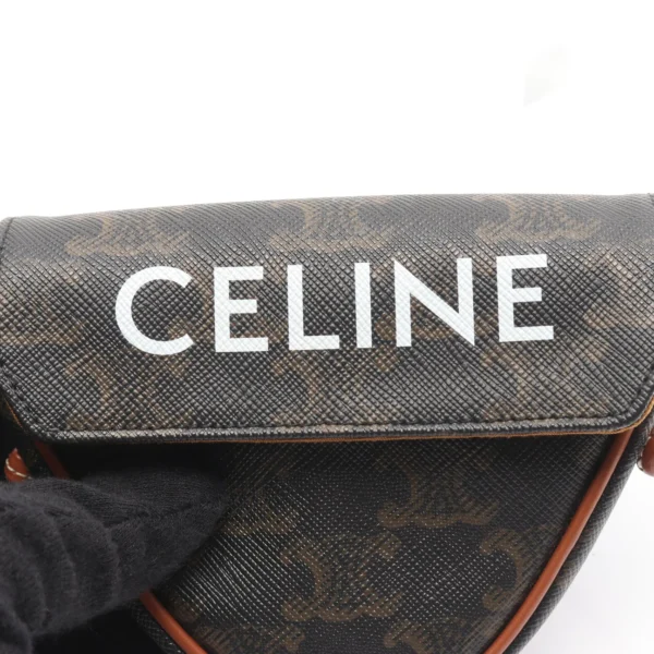 Celine Coin Purse in Triomphe Canvas