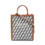 Celine Indigo Maillot Triomphe Tote