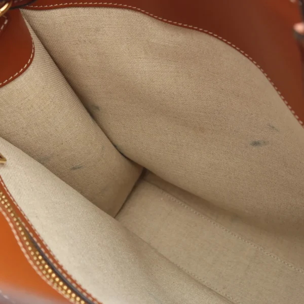 Celine Indigo Maillot Triomphe Tote