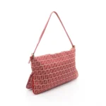 Fendi Red Zucchino Shoulder Bag