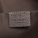 Gucci Dark Brown GG Crystal Handbag