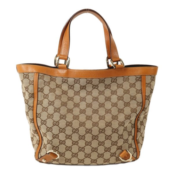 Gucci Beige GG Canvas Handbag