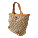 Gucci Beige GG Canvas Handbag