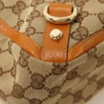 Gucci Beige GG Canvas Handbag