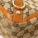 Gucci Beige GG Canvas Handbag