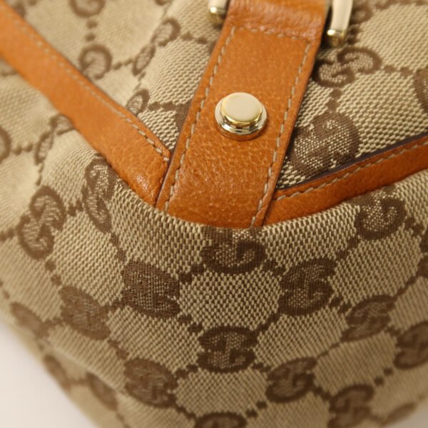 Gucci Beige GG Canvas Handbag
