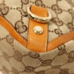 Gucci Beige GG Canvas Handbag