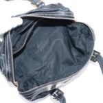 Gucci Black Leather Interlocking G Handbag