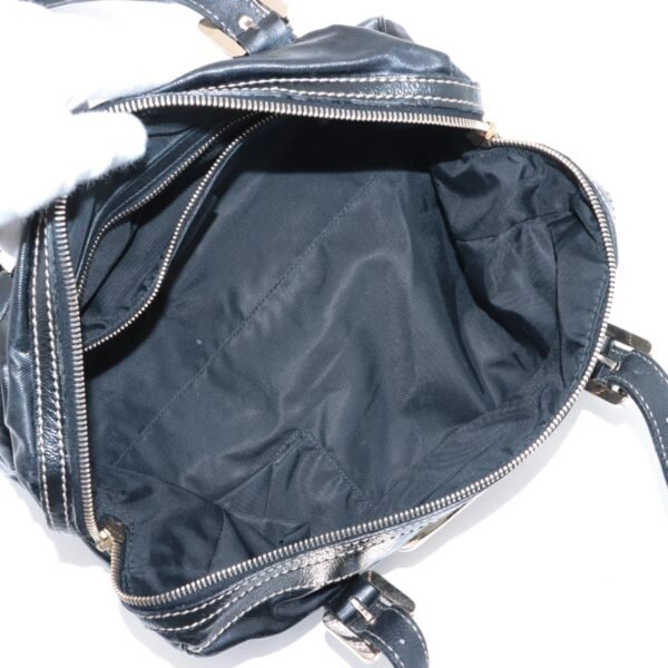 Gucci Black Leather Interlocking G Handbag