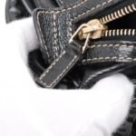 Gucci Black Leather Interlocking G Handbag