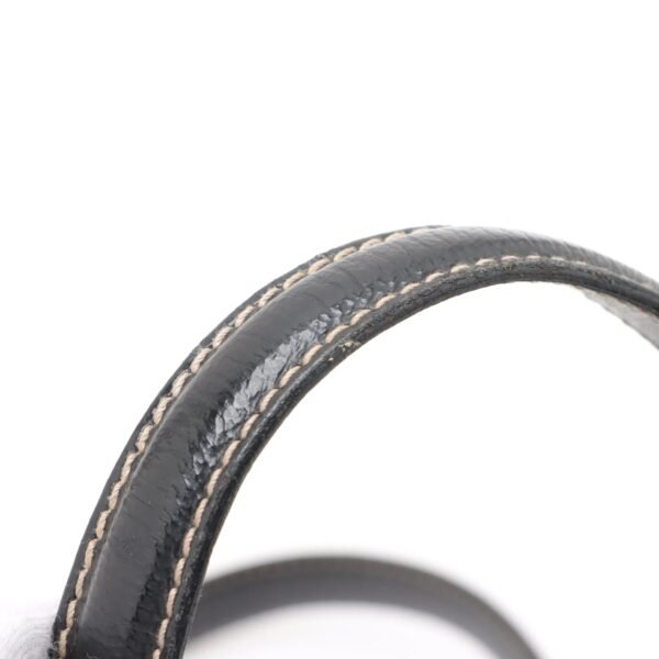 Gucci Black Leather Interlocking G Handbag