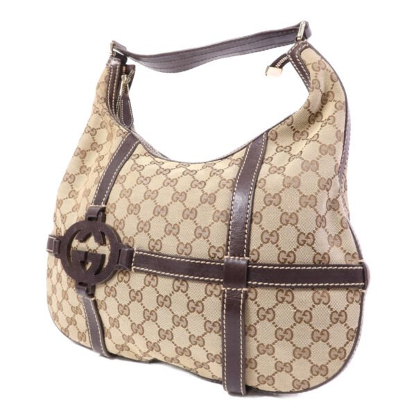 Gucci Brown GG Canvas Shoulder Bag
