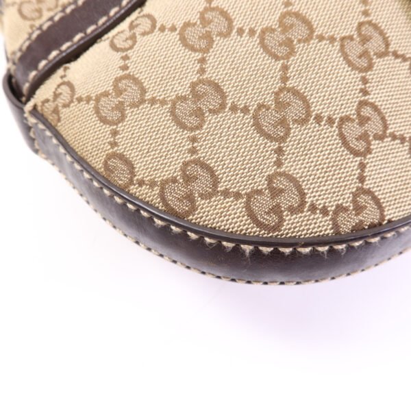 Gucci Brown GG Canvas Shoulder Bag