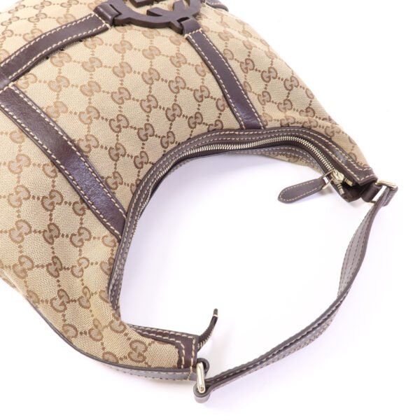 Gucci Brown GG Canvas Shoulder Bag