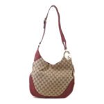 Gucci Red GG Canvas Shoulder Bag