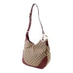 Gucci Red GG Canvas Shoulder Bag