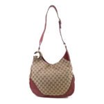 Gucci Red GG Canvas Shoulder Bag