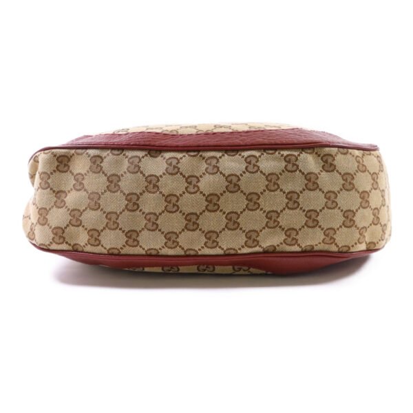 Gucci Red GG Canvas Shoulder Bag
