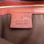 Gucci Red GG Canvas Shoulder Bag
