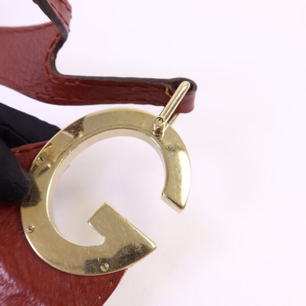 Gucci Red GG Canvas Shoulder Bag