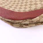 Gucci Red GG Canvas Shoulder Bag