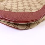 Gucci Red GG Canvas Shoulder Bag
