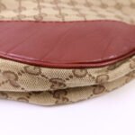 Gucci Red GG Canvas Shoulder Bag