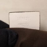 Gucci White Handle GG Canvas Shoulder Bag