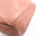 Gucci Pink Calfskin Leather Shoulder Bag