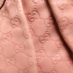 Gucci Pink Calfskin Leather Shoulder Bag