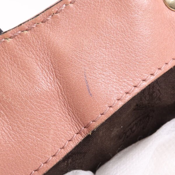 Gucci Pink Calfskin Leather Shoulder Bag