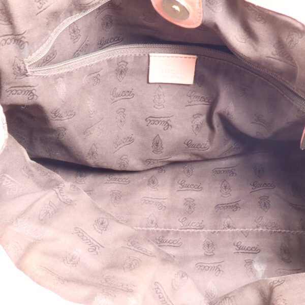 Gucci Pink Calfskin Leather Shoulder Bag