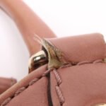 Gucci Pink Calfskin Leather Shoulder Bag