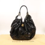 Louis Vuitton Black Mahina Surya L Shoulder Bag