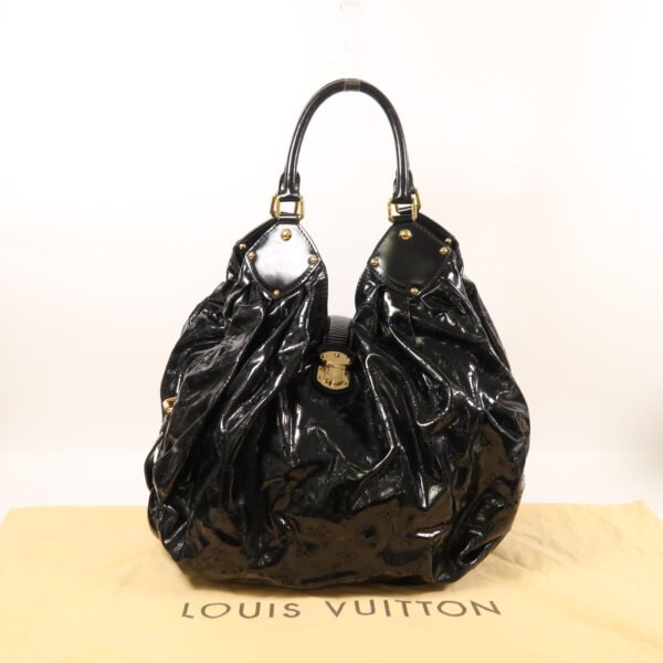 Louis Vuitton Black Mahina Surya L Shoulder Bag