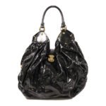 Louis Vuitton Black Mahina Surya L Shoulder Bag