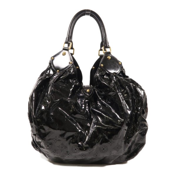 Louis Vuitton Black Mahina Surya L Shoulder Bag